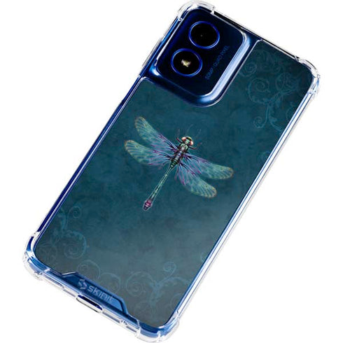 Mystical Dragonfly by Brigid Ashwood Moto G 5G (2024) Clear Case